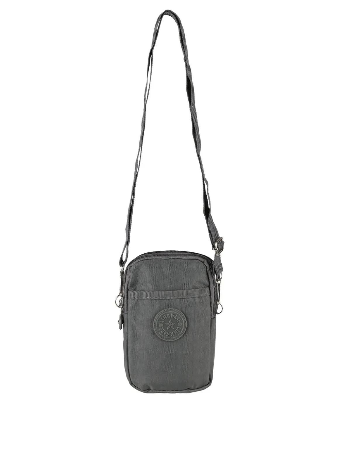 Solada Mini borsello da donna a tracolla in nylon - grigio