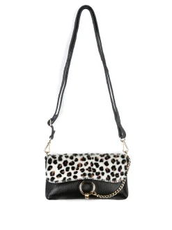 Solada Mini borsetta a tracolla in pelle animalier