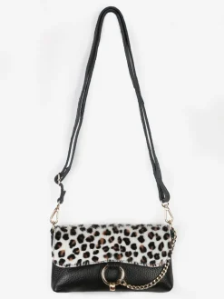 Solada Mini borsetta a tracolla in pelle animalier