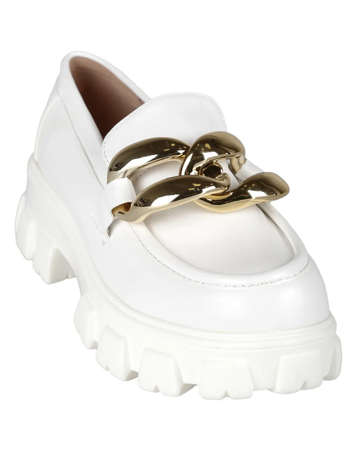 Solada Mocassini donna con tacco platform