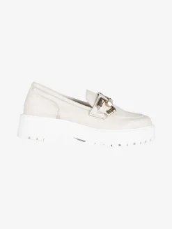 Solada Mocassini in pelle donna con platform
