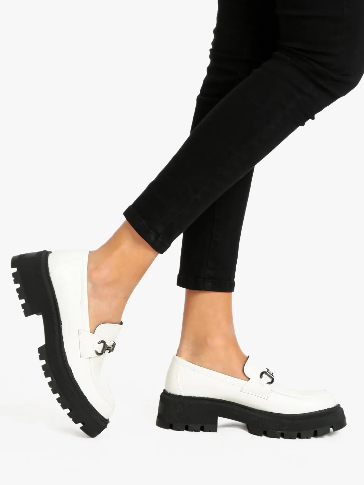Solada Mocassino donna con platform