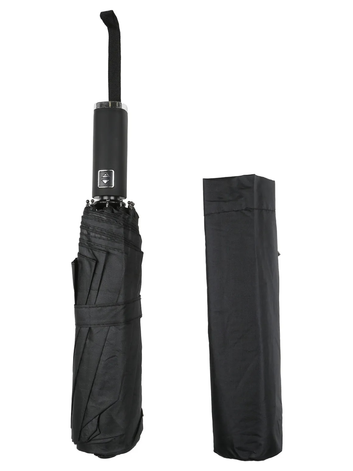 Solada Ombrello pieghevole automatico - nero