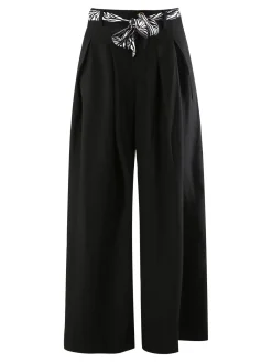 Solada Pantaloni a palazzo da donna - nero
