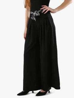 Solada Pantaloni a palazzo da donna - nero