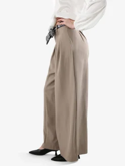 Solada Pantaloni a palazzo da donna - khaki