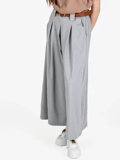 Solada Pantaloni a palazzo da donna con cintura