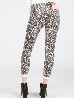 Solada Pantaloni con stampa animalier