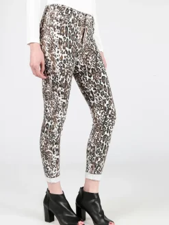 Solada Pantaloni con stampa animalier