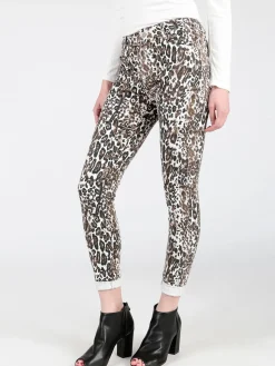 Solada Pantaloni con stampa animalier