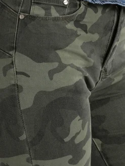 Solada Pantaloni con stampa mimetica