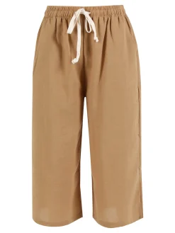 Solada Pantaloni cropped donna in misto cotone