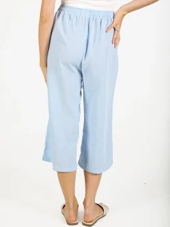 Solada Pantaloni cropped donna in misto cotone