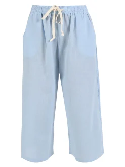 Solada Pantaloni cropped donna in misto cotone