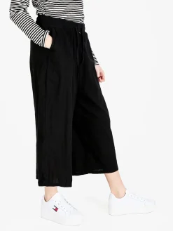 Solada Pantaloni culotte da donna in cotone con coulisse