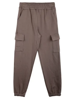 Solada Pantaloni da bambina felpati con tasconi