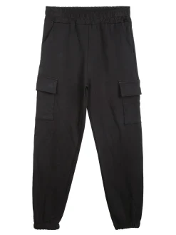 Solada Pantaloni da bambina felpati con tasconi