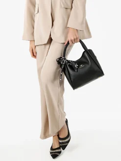Solada Pantaloni da donna a gamba larga e dritta - giallo
