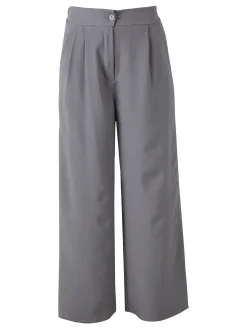 Solada Pantaloni da donna a gamba dritta e larga - lilla