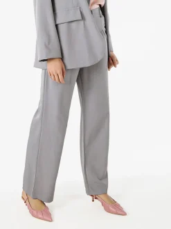 Solada Pantaloni da donna a gamba larga e dritta - marrone
