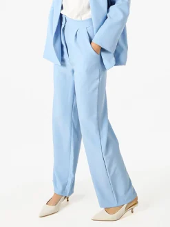 Solada Pantaloni da donna a gamba larga e dritta - bianco