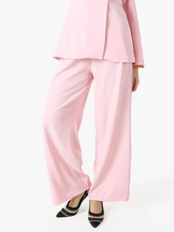 Solada Pantaloni da donna a gamba larga e dritta - rosa