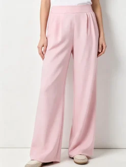 Solada Pantaloni da donna a gamba larga e dritta - rosa