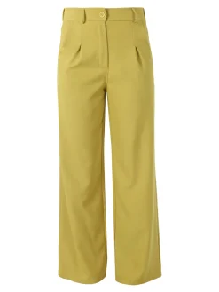 Solada Pantaloni da donna a gamba dritta e larga - bianco