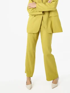 Solada Pantaloni da donna a gamba dritta e larga - bianco