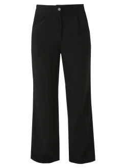 Solada Pantaloni da donna a gamba dritta e larga - nero