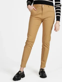 Solada Pantaloni da donna a vita bassa in cotone