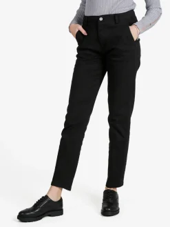 Solada Pantaloni da donna a vita bassa in cotone