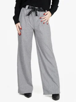 Solada Pantaloni da donna spigati a gamba larga