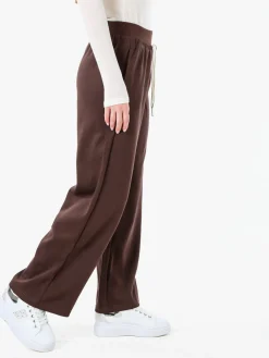 Solada Pantaloni da donna sportivi a gamba larga - marrone