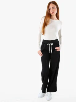 Solada Pantaloni da donna sportivi a gamba larga - nero