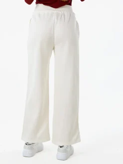 Solada Pantaloni da donna sportivi a gamba larga - bianco