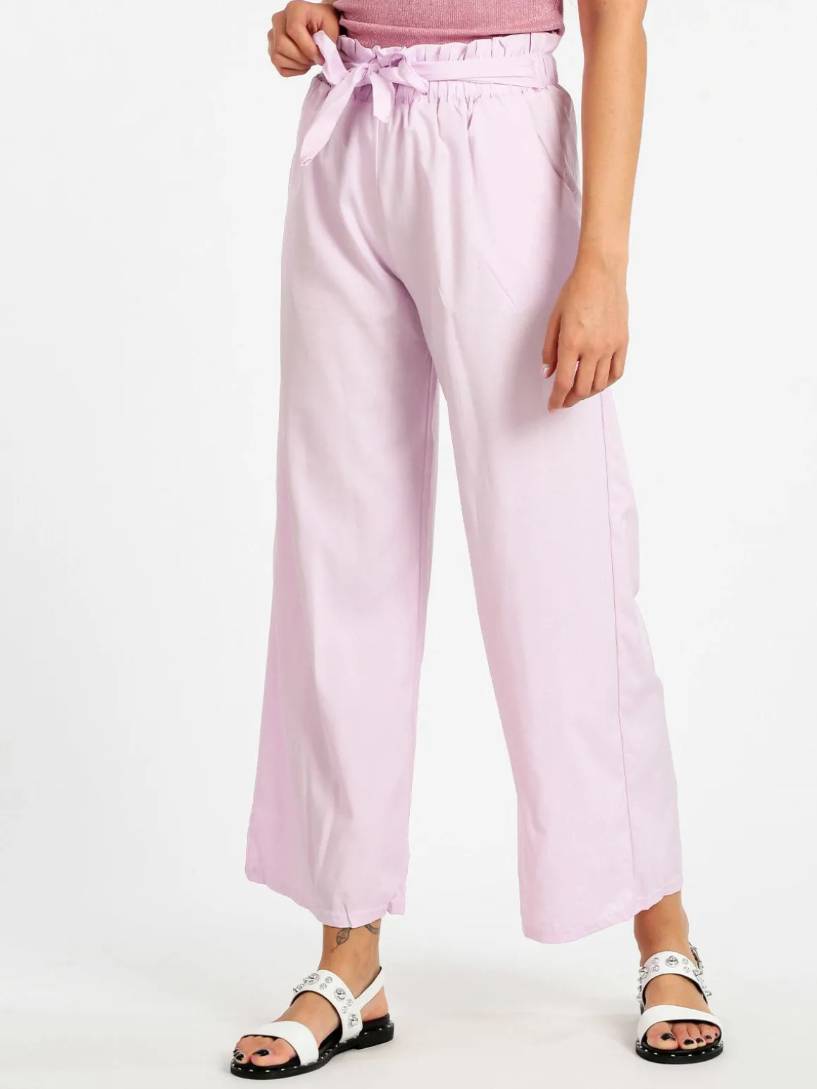 Solada Pantaloni donna a gamba larga