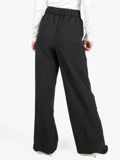 Solada Pantaloni donna a gamba larga e vita alta