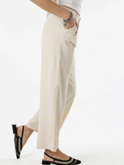 Solada Pantaloni donna a palazzo - beige