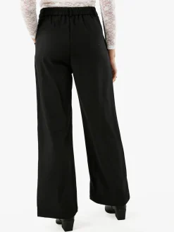 Solada Pantaloni donna a palazzo - nero