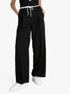 Solada Pantaloni donna a palazzo con coulisse
