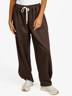 Solada Pantaloni donna a palloncino con coulisse - moro