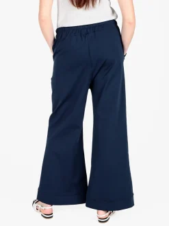 Solada Pantaloni donna a vita alta e gamba larga