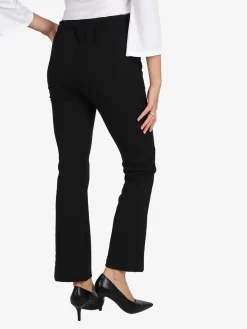 Solada Pantaloni donna a zampa - nero
