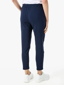 Solada Pantaloni donna elasticizzati con coulisse - blu