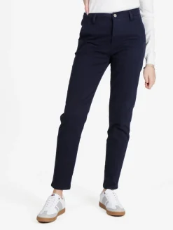 Solada Pantaloni donna in cotone a gamba dritta