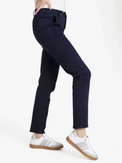 Solada Pantaloni donna in cotone a gamba dritta