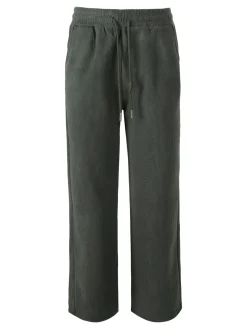 Solada Pantaloni donna in velluto a coste con coulisse - militare