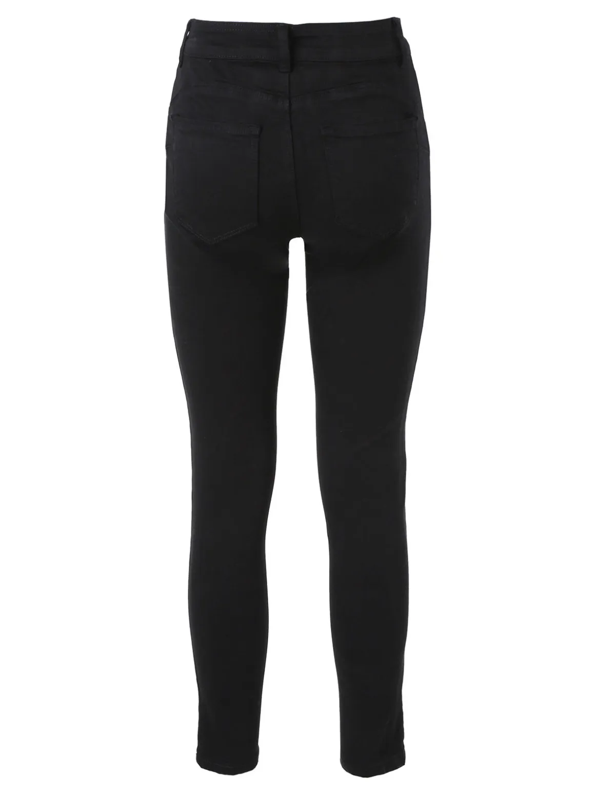 Solada Pantaloni donna jeans skinny taglie grandi - nero