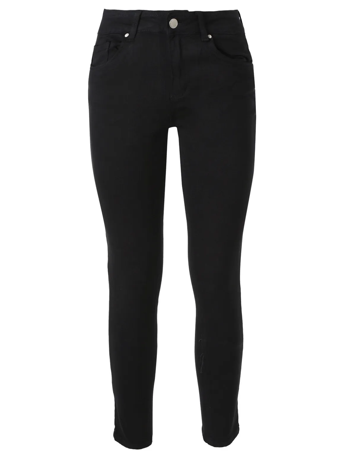 Solada Pantaloni donna jeans skinny taglie grandi - nero
